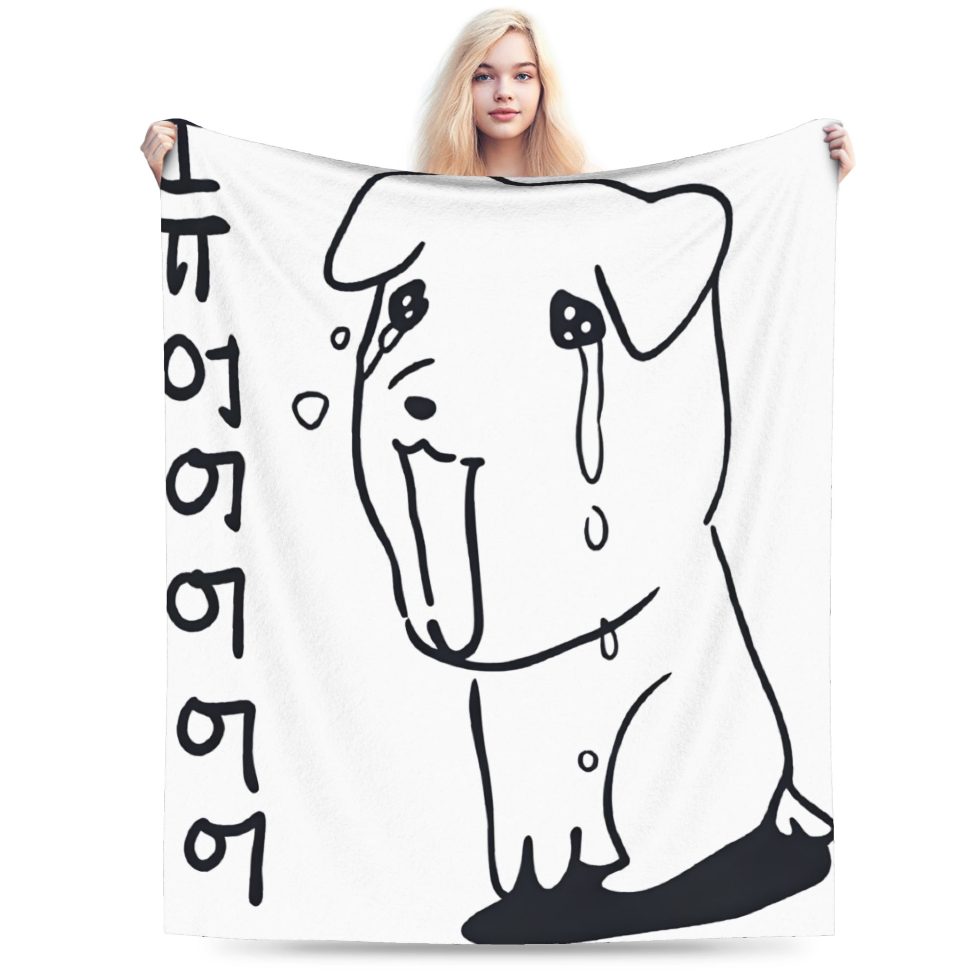 Cashmere Throw Blanket - 귀여운 GANADI 따뜻한 담요 참신한 비행기