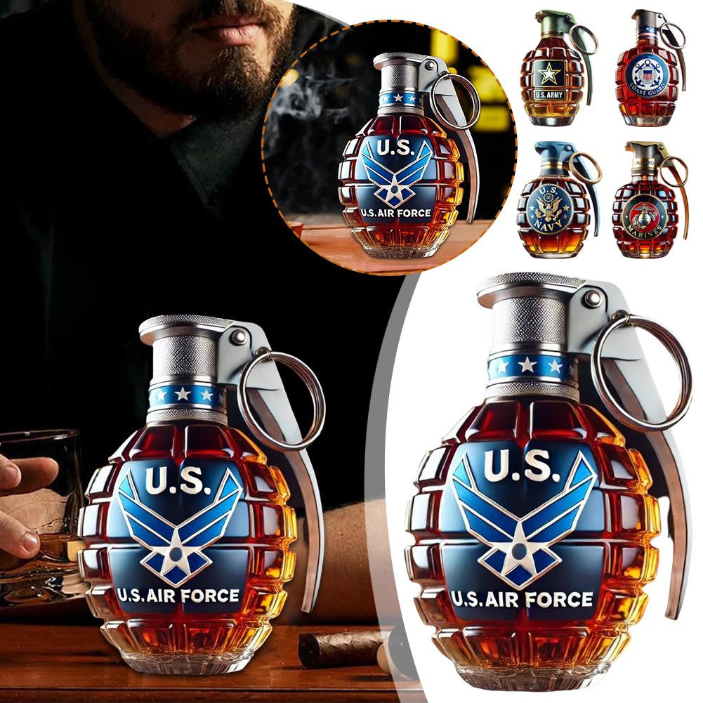 Glass Decanter Whiskey - 위스키 디캔터 병 고붕규산 유리 수류탄