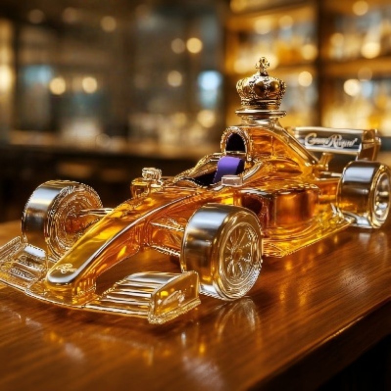 Glass Decanter Whiskey - 맞춤형 창의적인 레이싱카 모양 위스키 디캔터,