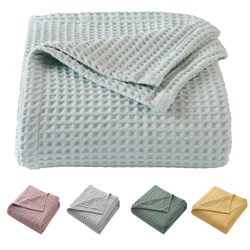 프리미엄 순면 와플 직조 보온 담요, 부드럽고 편안한  - Cashmere Throw Blanket 리뷰 및 가격