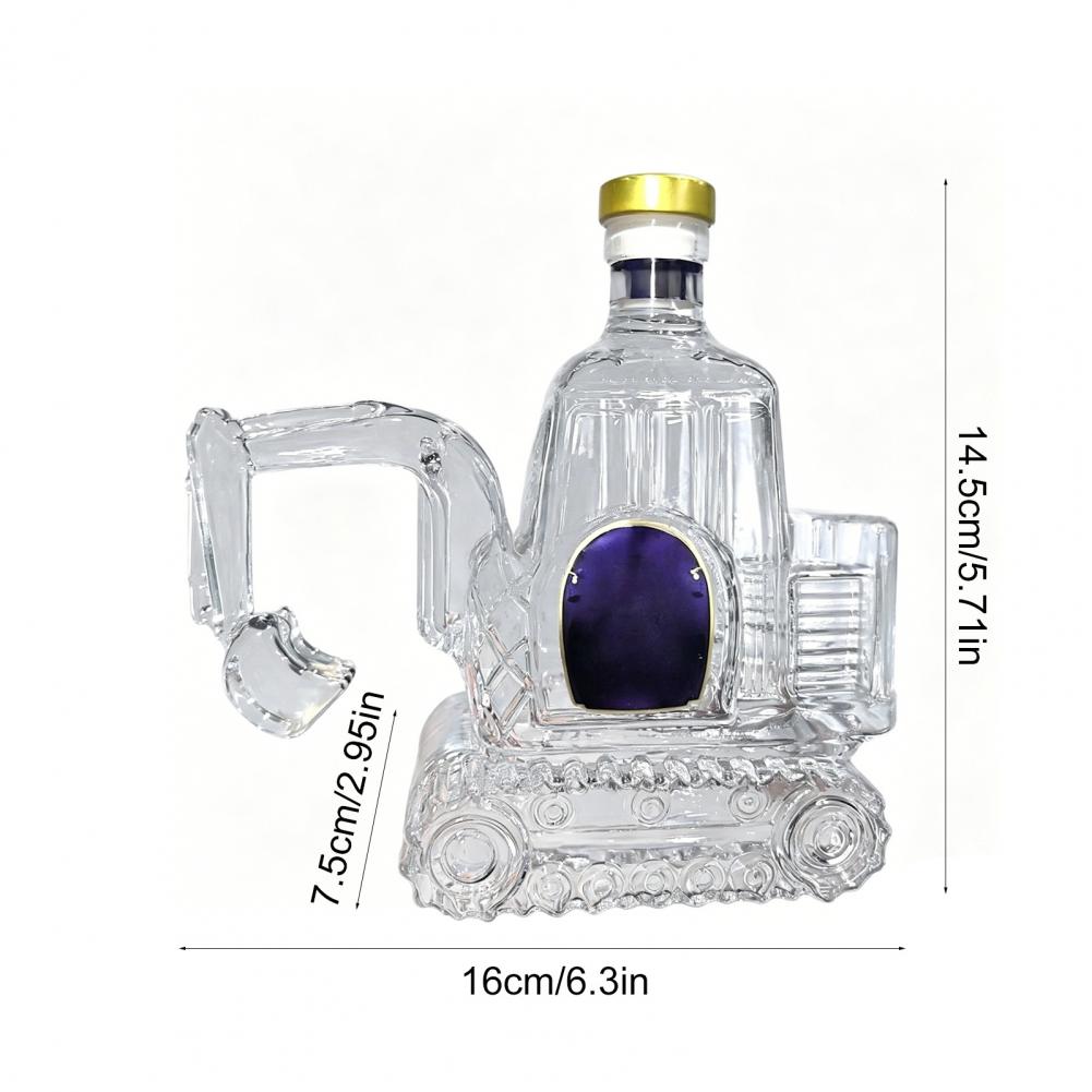 위스키 병 물이 새지 않는 와인 디스펜서 굴착기 모양  - Glass Decanter Whiskey 리뷰 및 가격