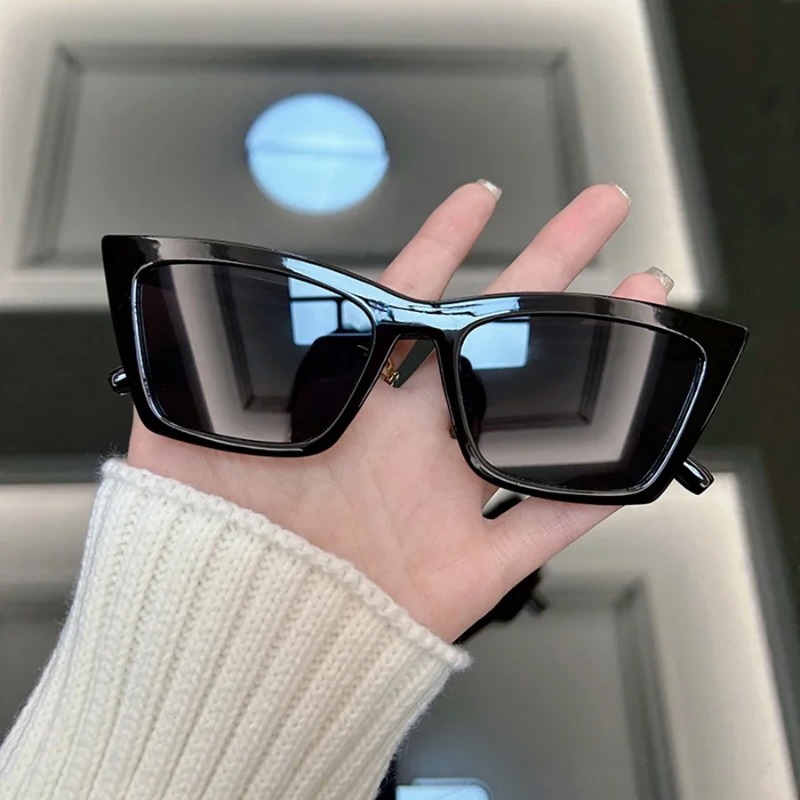 럭셔리 캣아이 블랙 선글라스 여성 남성 브랜드 패션 선 - Luxury Lifestyle Men 리뷰 및 가격