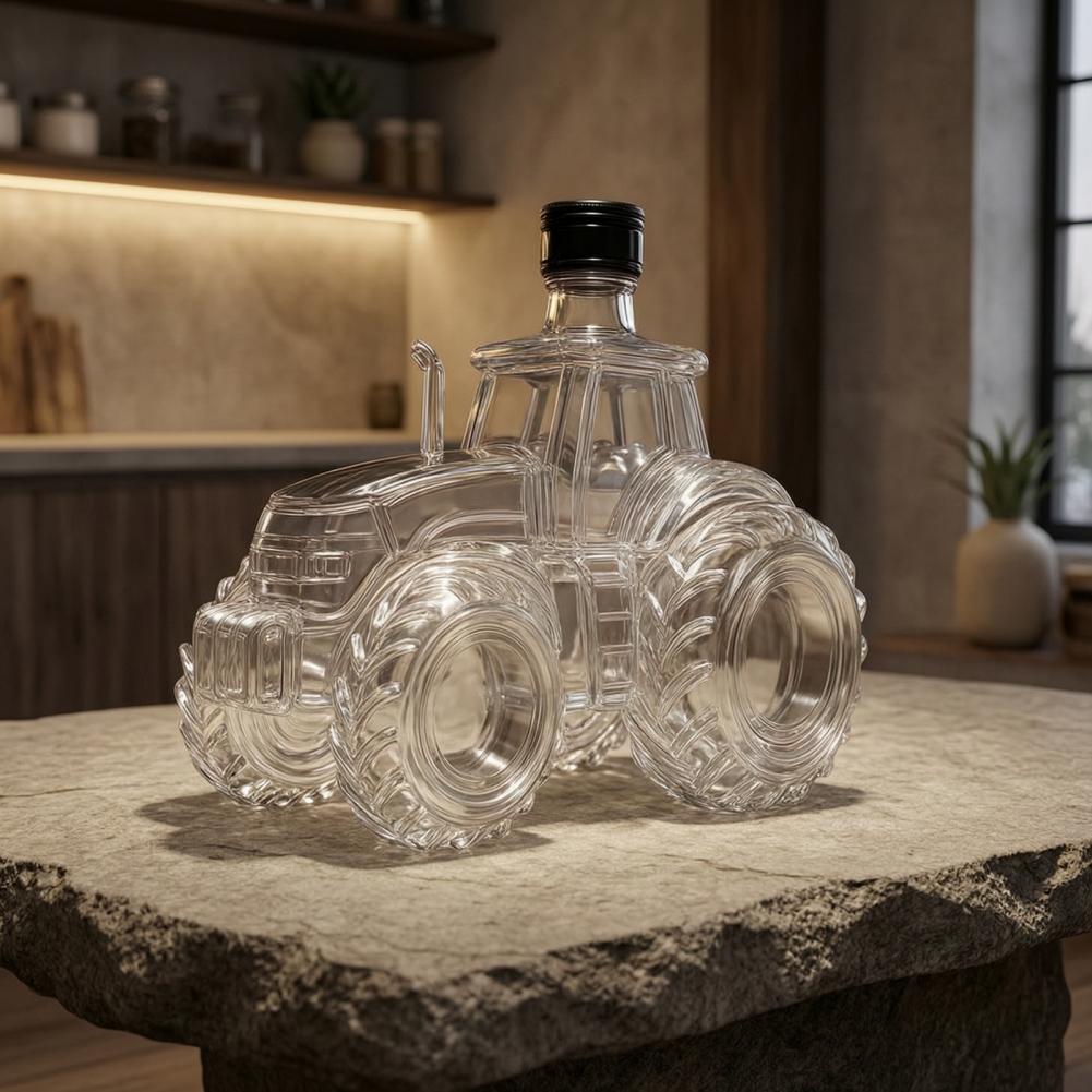 트랙터 모양 위스키 유리 디캔터 300ML 와인 병 뚜 - Glass Decanter Whiskey 리뷰 및 가격