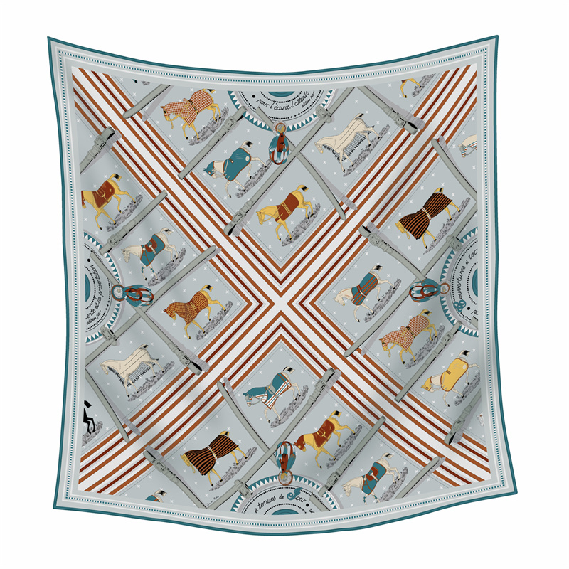 90CM 패션 프린트 캐시미어 실크 스카프 디자이너 명 - Cashmere Throw Blanket 리뷰 및 가격