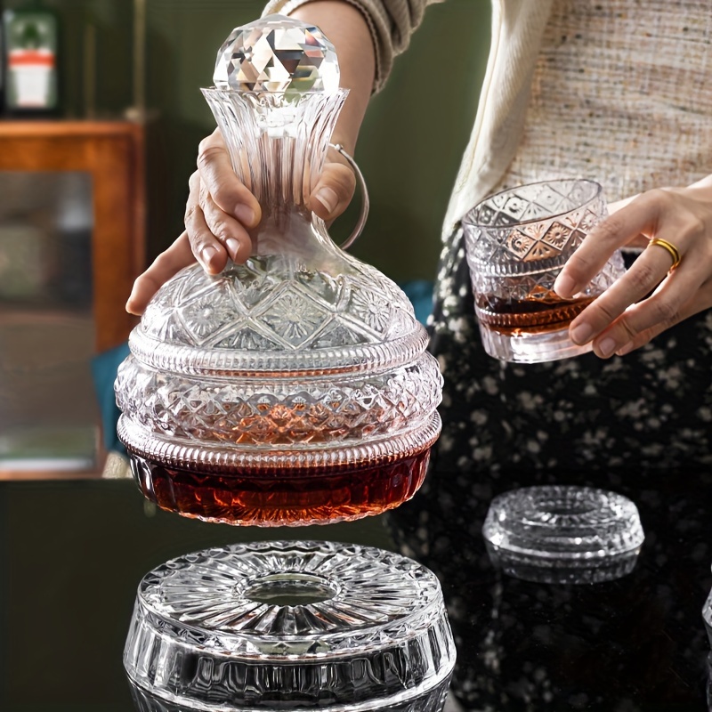 크리스탈 와인 디캔터 우아한 손으로 만들어진 유리 와인 - Glass Decanter Whiskey 리뷰 및 가격