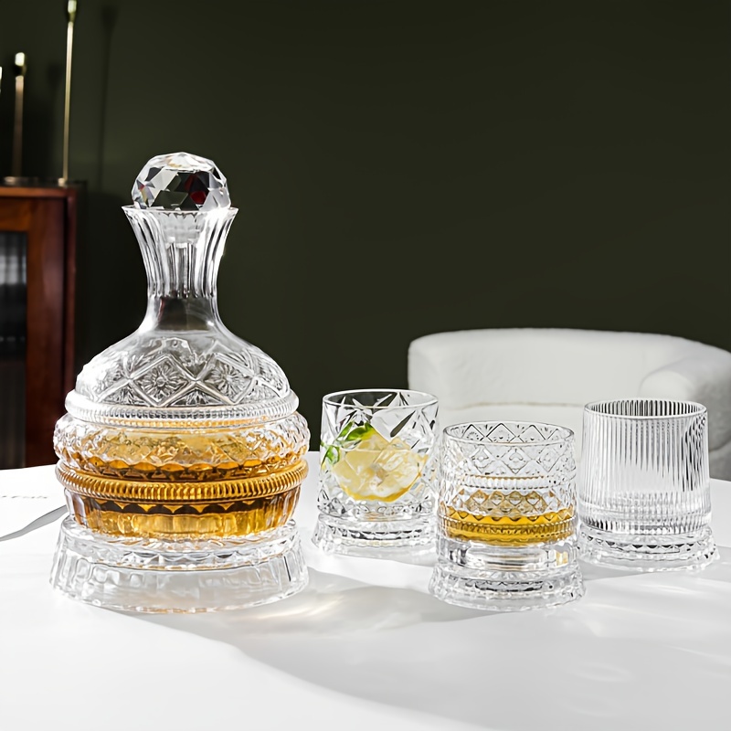 크리스탈 와인 디캔터 우아한 손으로 만들어진 유리 와인 - Glass Decanter Whiskey 리뷰 및 가격