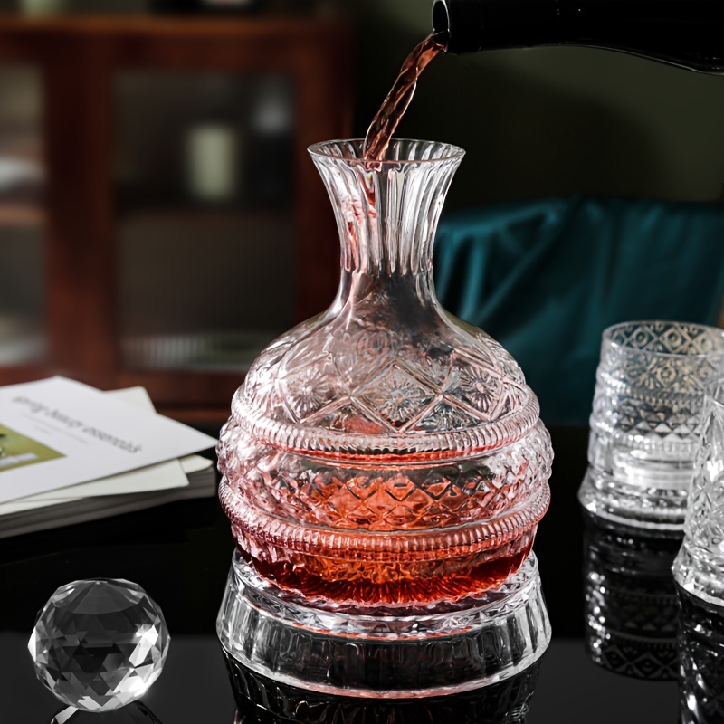 크리스탈 와인 디캔터 우아한 손으로 만들어진 유리 와인 - Glass Decanter Whiskey 리뷰 및 가격