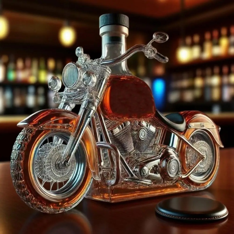 오토바이 스타일 위스키 디캔터, 수제 유리 위스키 와인 - Glass Decanter Whiskey 리뷰 및 가격