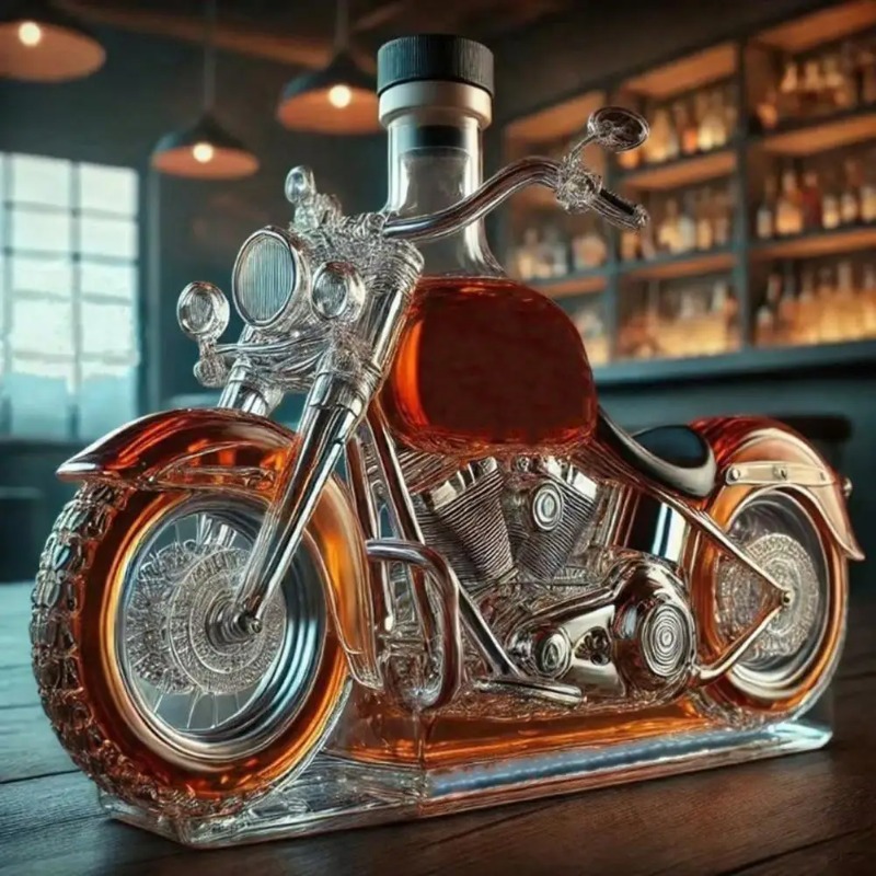 오토바이 스타일 위스키 디캔터, 수제 유리 위스키 와인 - Glass Decanter Whiskey 리뷰 및 가격