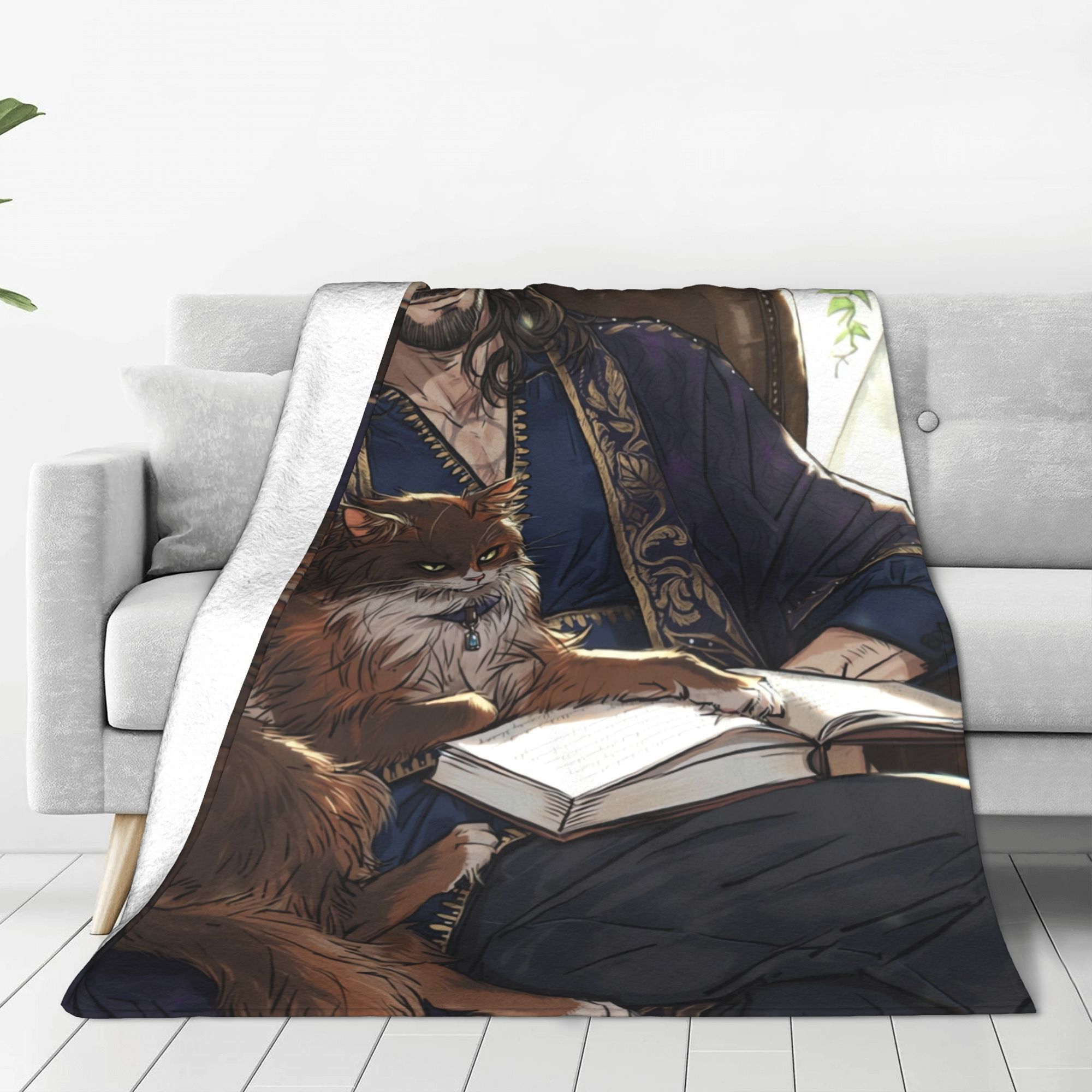 게일 데카리오스와 타라 발두르스 게이트 3 블랭킷 스타 - Cashmere Throw Blanket 리뷰 및 가격