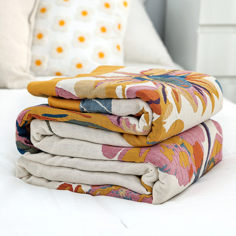 침대 소파 담요 모슬린 거즈 던지기 수건, 싱글 더블  - Cashmere Throw Blanket 리뷰 및 가격