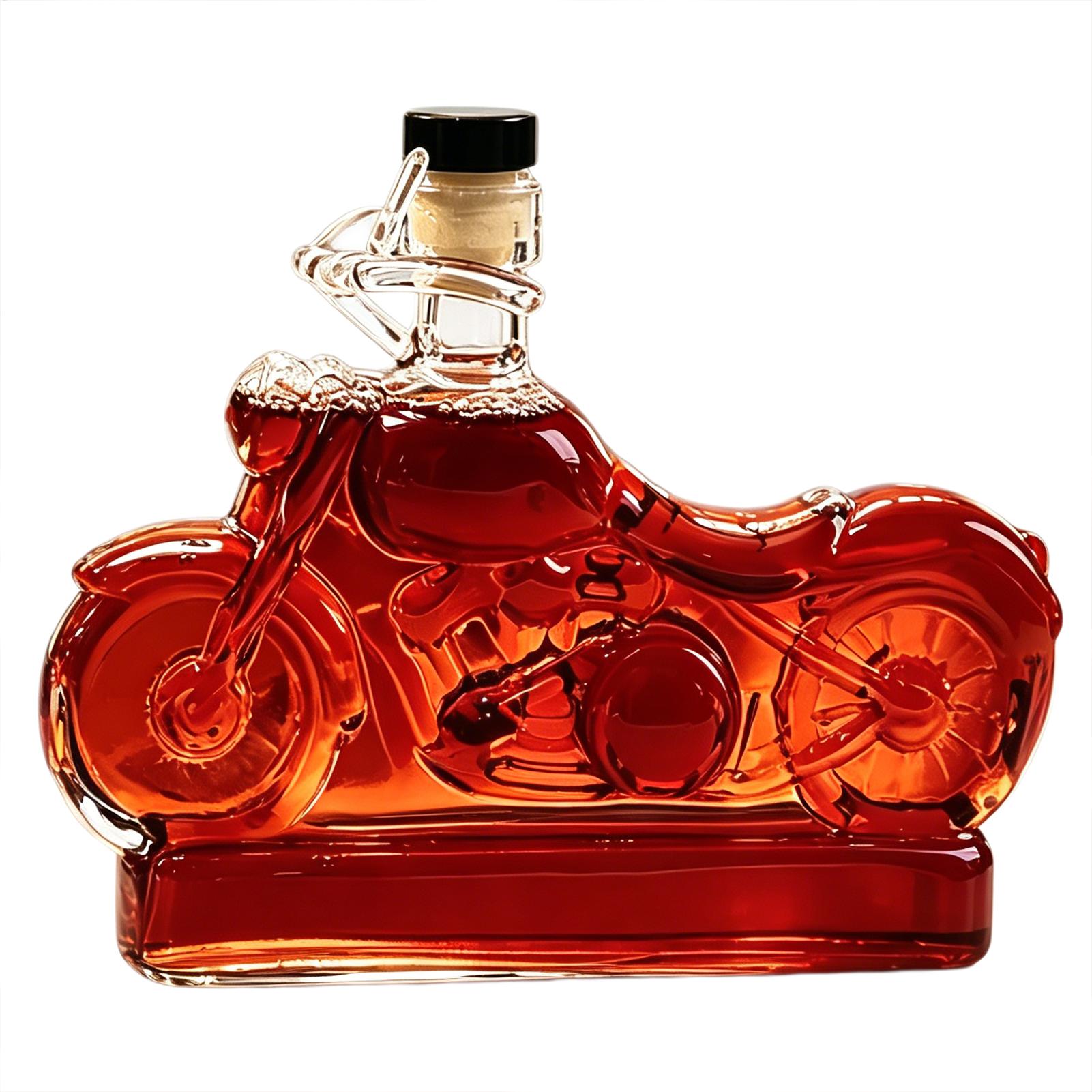 새로운 재미있는 디캔터 오토바이 위스키 잔 독특하고 재 - Glass Decanter Whiskey 리뷰 및 가격
